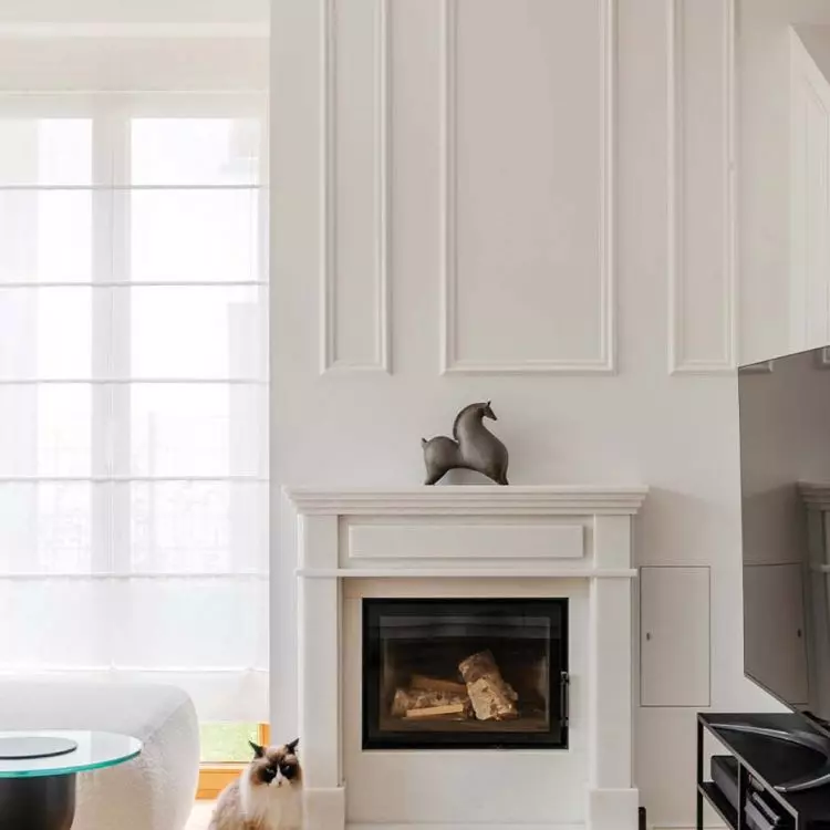 Interior of a suburban house designed by Deer Design