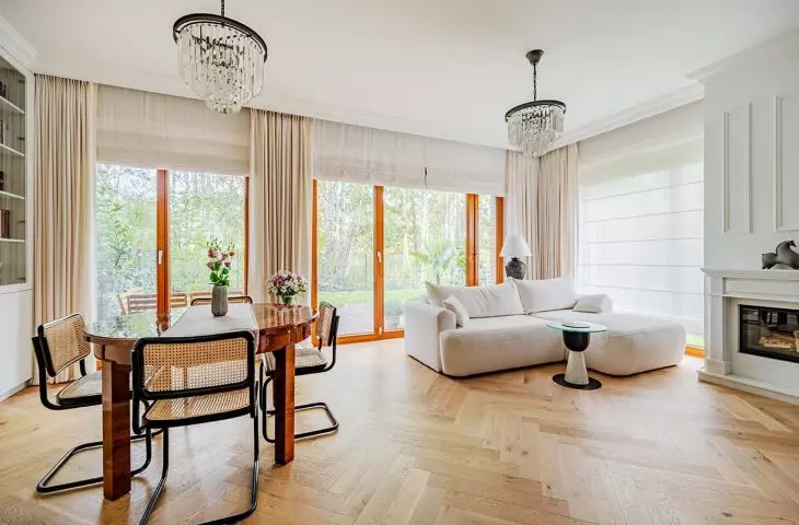 Interior of a suburban house designed by Deer Design