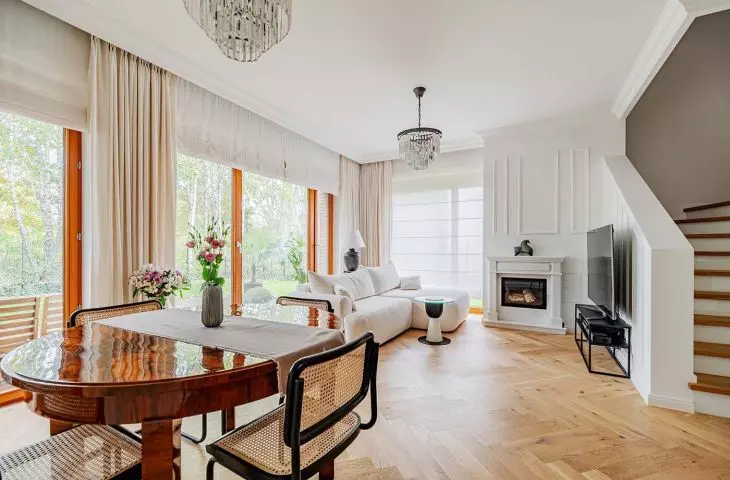 Interior of a suburban house designed by Deer Design
