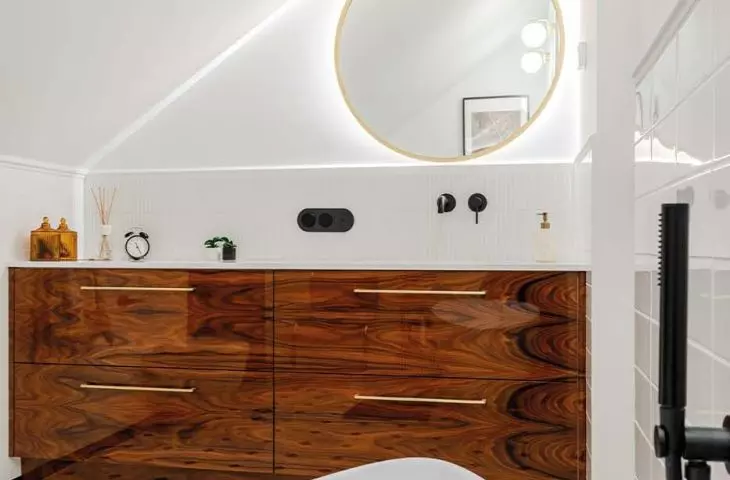 Interior of a suburban house designed by Deer Design