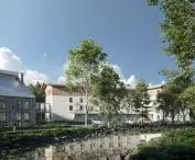 view of the planned hotel part