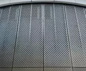 Gradient perforated metal facade