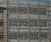 perforated metal facade