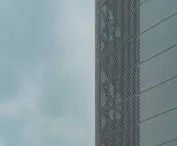 perforated metal facade