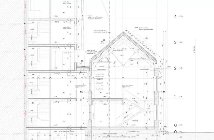 cross-section A-A