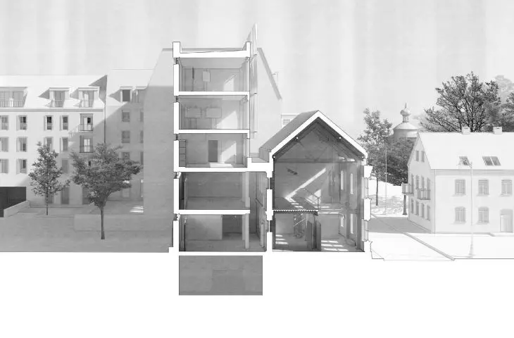 section in perspective
