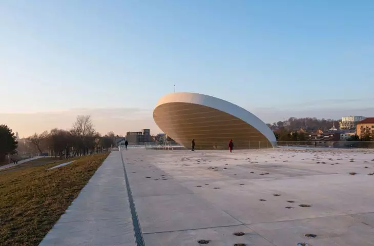 Mokslo Sala, or Science Island, in Kaunas, Lithuania