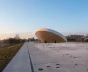 Mokslo Sala, or Science Island, in Kaunas, Lithuania