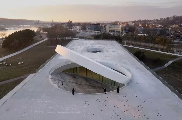 Mokslo Sala, or Science Island, in Kaunas, Lithuania