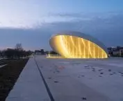 Mokslo Sala, or Science Island, in Kaunas, Lithuania