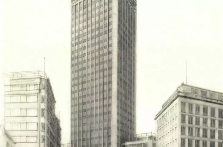 Boerentoren skyscraper in Antwerp