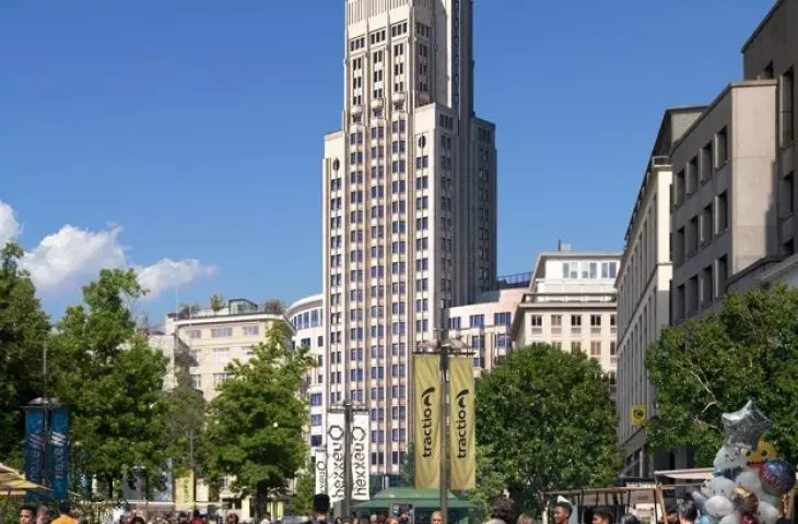 Boerentoren skyscraper in Antwerp