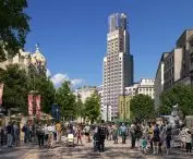 Boerentoren skyscraper in Antwerp