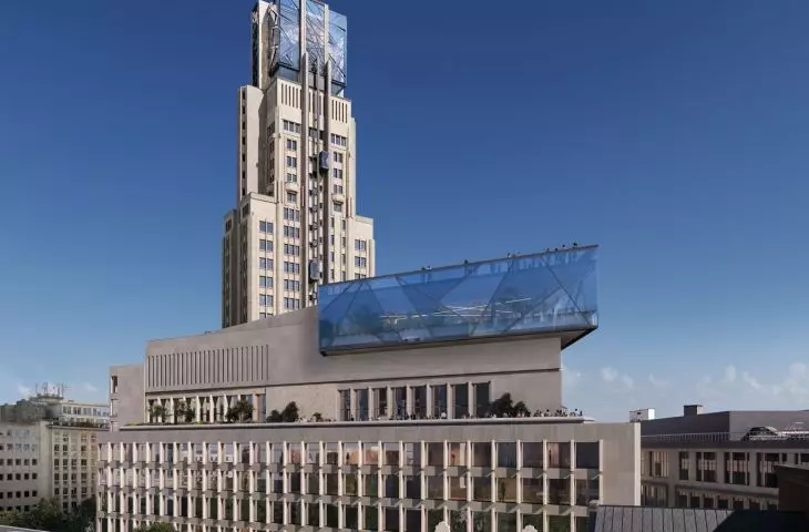 Boerentoren skyscraper in Antwerp