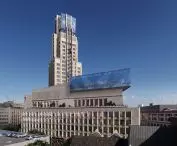 Boerentoren skyscraper in Antwerp