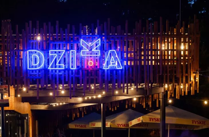 Pawilon „Dzika” nad Jeziorem Paprocańskim