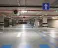 Underground parking on Powstancow Warszawy Square