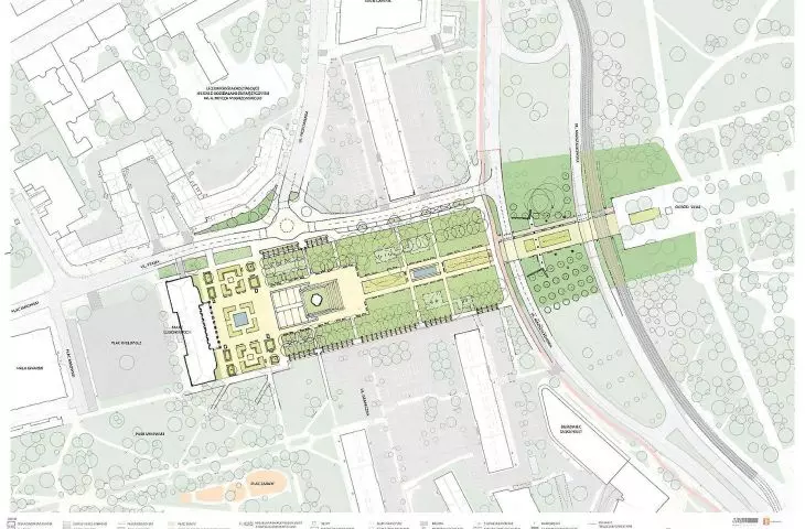 Plac Żelaznej Bramy — koncepcja