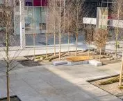 plac przed Warszawskim Pawilonem Architektury ZODIAK