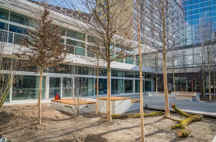 plac przed Warszawskim Pawilonem Architektury ZODIAK