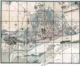 the power of greenery - orchards, gardens, parks; Warsaw, city and fortification plan 1829-1831, Army Corps of Engineers