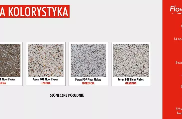 Peran PGF Floor Flakes - nowe kolory