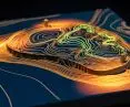 mapping a mockup of wawel hill