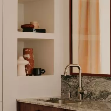 The interior of the apartment of interior designer Alexandra Paneth