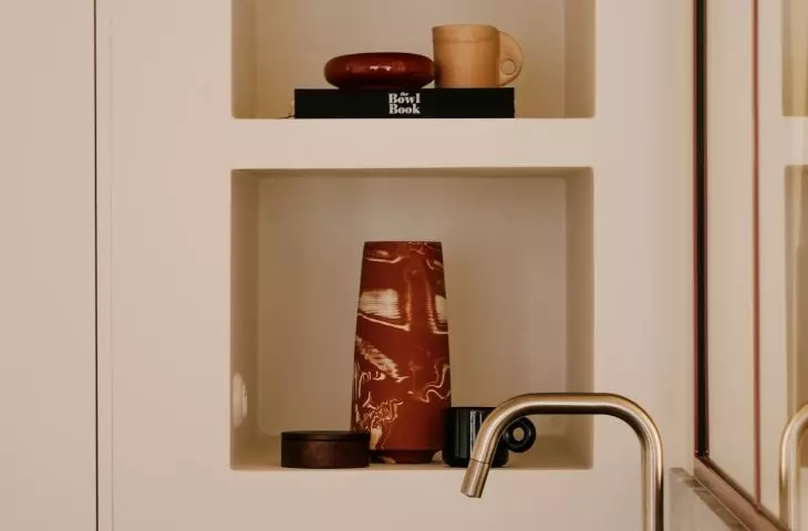The interior of the apartment of interior designer Alexandra Paneth