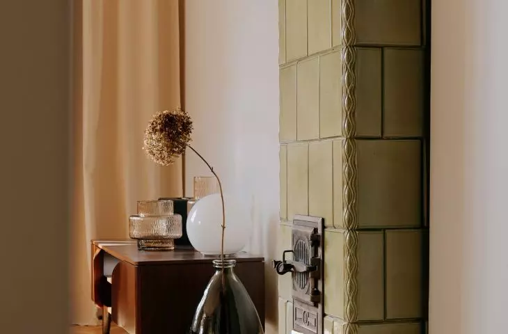 The interior of the apartment of interior designer Alexandra Paneth