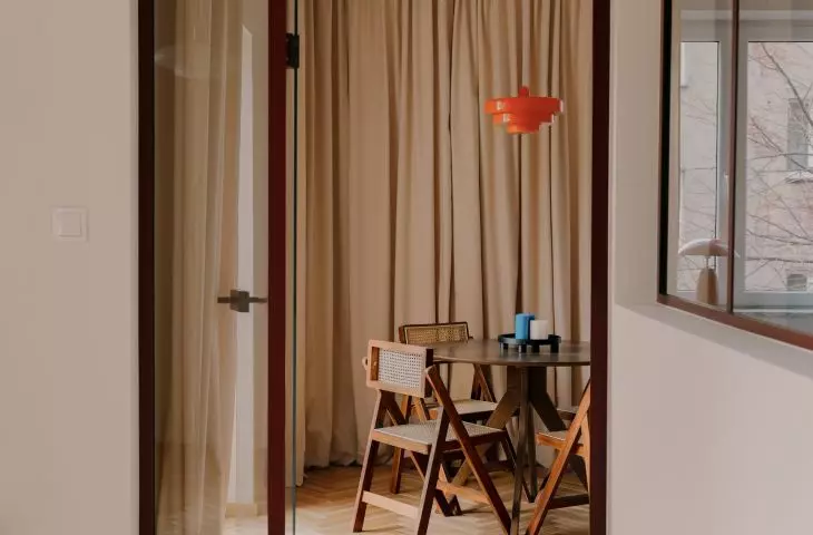 The interior of the apartment of interior designer Alexandra Paneth