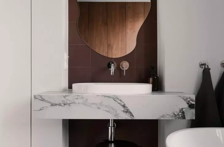 The interior of the apartment of interior designer Alexandra Paneth