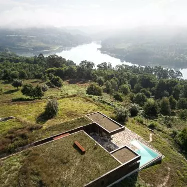 Casa da Levada on a river in Portugal