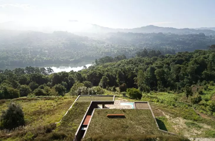 Casa da Levada on a river in Portugal