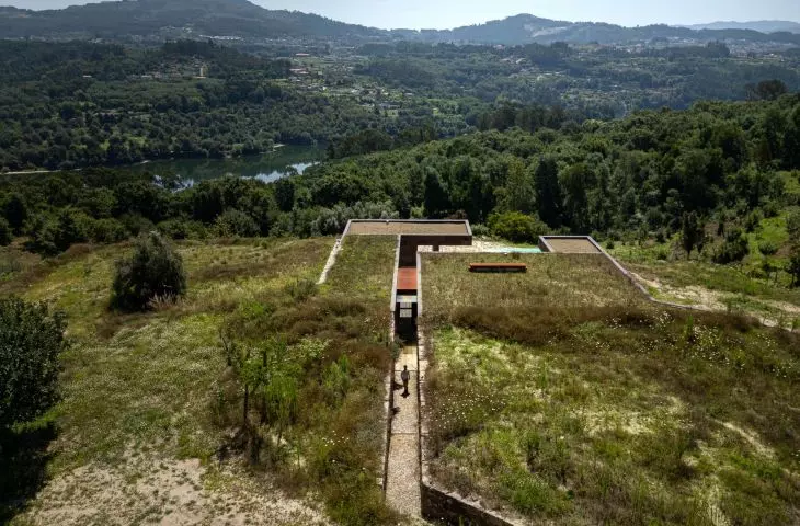 Casa da Levada on a river in Portugal