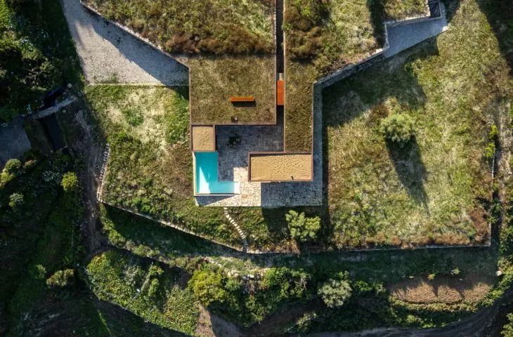 Casa da Levada on a river in Portugal