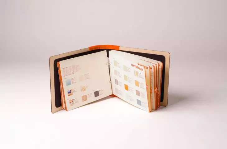 katalog projektu - spis materiałów