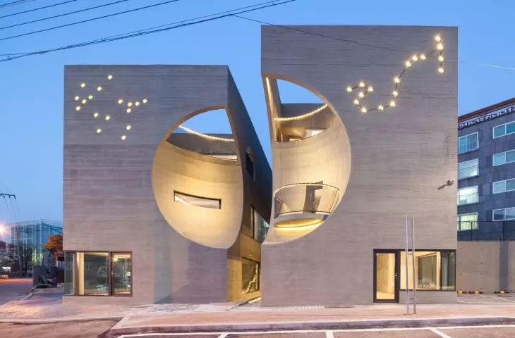 Two Moon project by Moon Hoon in South Korea