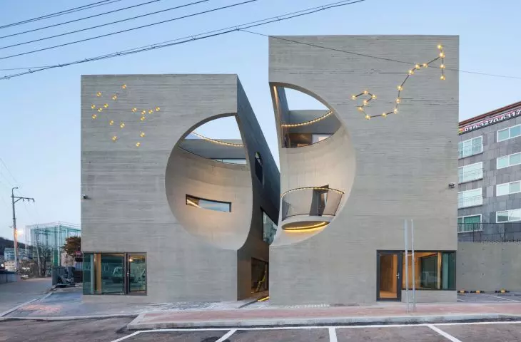 Two Moon project by Moon Hoon in South Korea