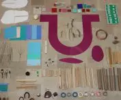 exhibition shows objects from two orders: security and sense of security