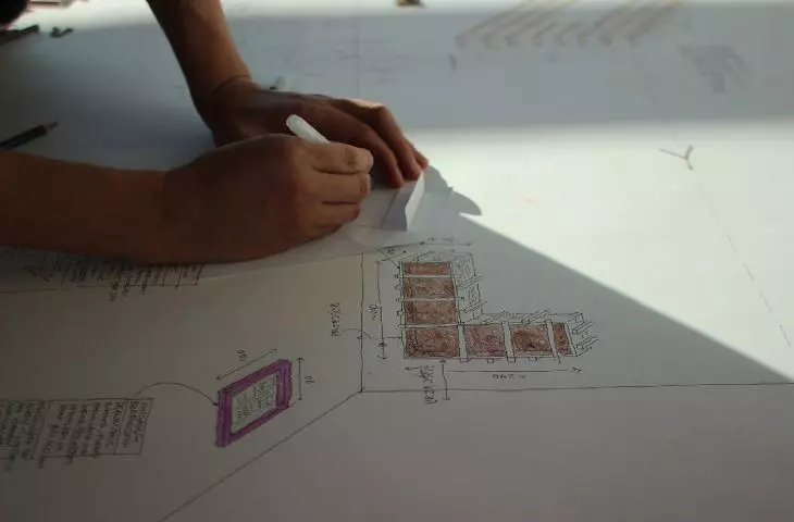 the work of the team has the hallmarks of an experiment - it combines the activities of the architect, artists and researchers