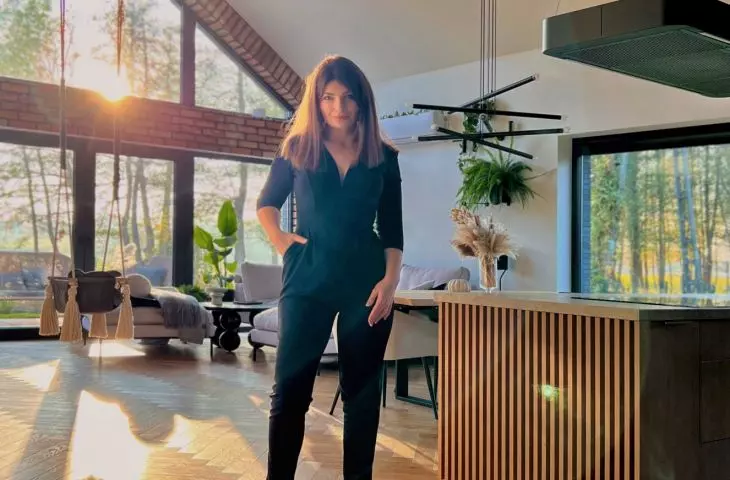 Designer photo inside the house 