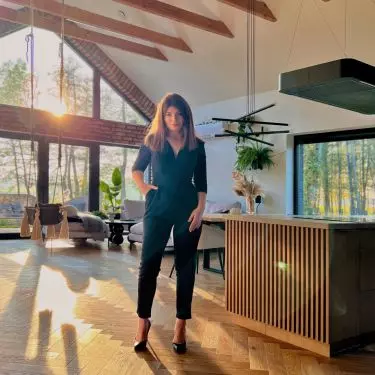 Designer photo inside the house 