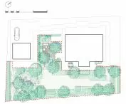 Plan of the garden in Genolier