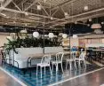 Employee canteen of VMI Poland company in Leszno