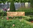 Benches for the Albertine Garden in front of the Royal Library in Brussels