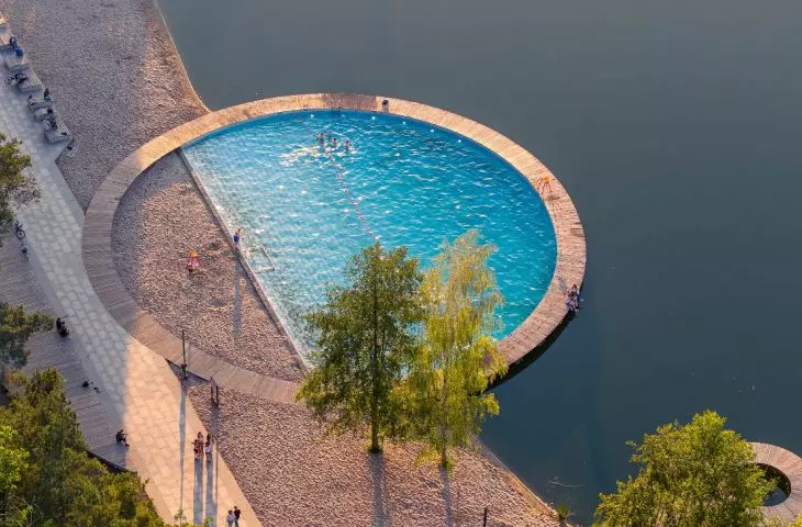 The project of developing the waterfront of Słupeckie Lake in Wielkopolska