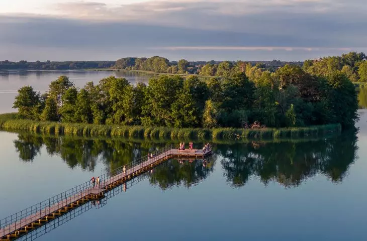 The project of developing the waterfront of Słupeckie Lake in Wielkopolska