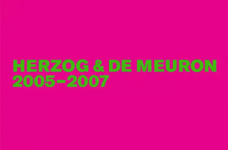 Herzog & de Meuron, Gerhard Mack „Herzog & de Meuron. Complete Works