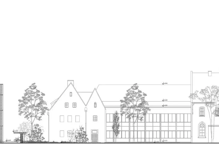 eastern elevation